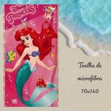 Toalha de praia Pequena Sereia Disney