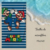 Toalha de praia Super Mário Nintendo